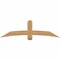 Ekena Millwork Bellingham Timber Gable Bracket, Western Red Cedar, 72"W x 21"H x 5 1/2"D x 5 1/2"F, 7/12 Pitch GBW072X21X0606BEL00SWR - alternate 1